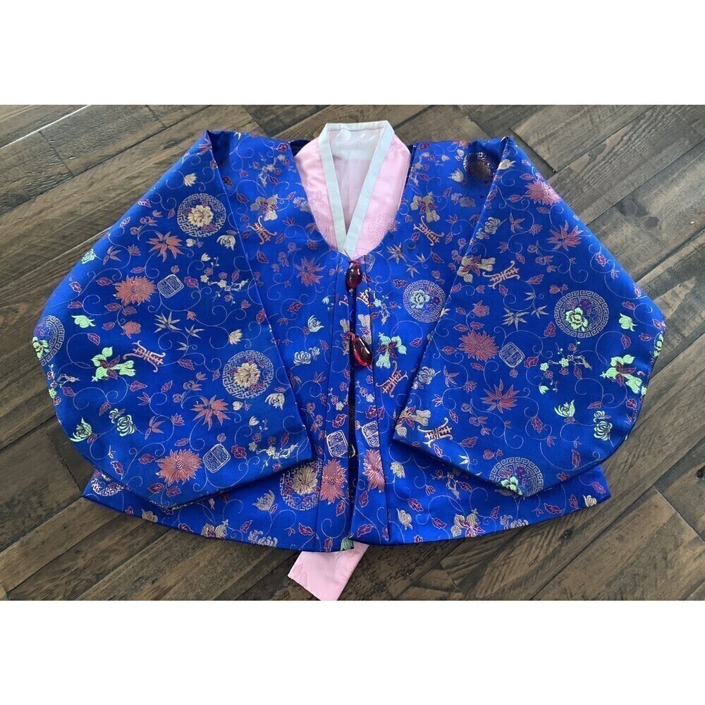 Geisha Girl Japanese Kimono, Jacket & Vest Costume Size XS Handmade